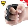I Do Two LED Knuckle Stun Gun Black Self Defense Weapon Dual Sparks