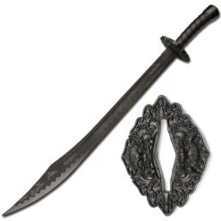 38" Black PP Material Martial Arts Training Kung Fu Sword