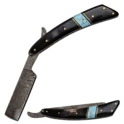 Elk Ridge Damascus Blade Razor Knife