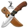 7 Inch Elk Ridge Gut Hook Hunting Knife With Sheath
