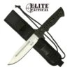Elite Tactical Bowie Knife12 Inch Fixed Blade Knife Micarta Handle