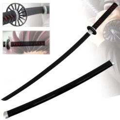 40" ABS Plastic Blade Tanjiro Kamado Nichirin Katana Sword Demon Anime