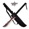 Fantasy Master 27.5 Inch Short Sword Red Blood Splatter Blade