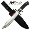 15 Inch Mtech Sub-Hilt Fixed Blade Knife With Wood Handle