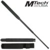 26 Inch Extendable Baton With Textured Rubber Handle And Nylon Sheath