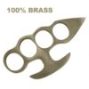 100% Pure Brass Knuckleduster Novelty Paper Weight Accessory