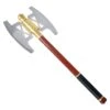 Fantasy Medieval Battle Axe Golden