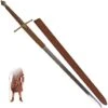 William Wallace 54 Inch Long Two Handed Brass Sword