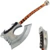 34" WoW Grom Hellscream Legendary Foam Axe Costume Cosplay
