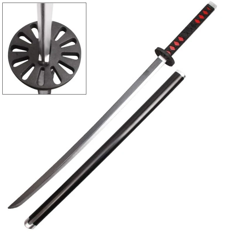 41" Foam Cosplay Anime Tanijuro Sword With Scabbard 1 41" Foam Cosplay Anime Tanijuro Sword With Scabbard