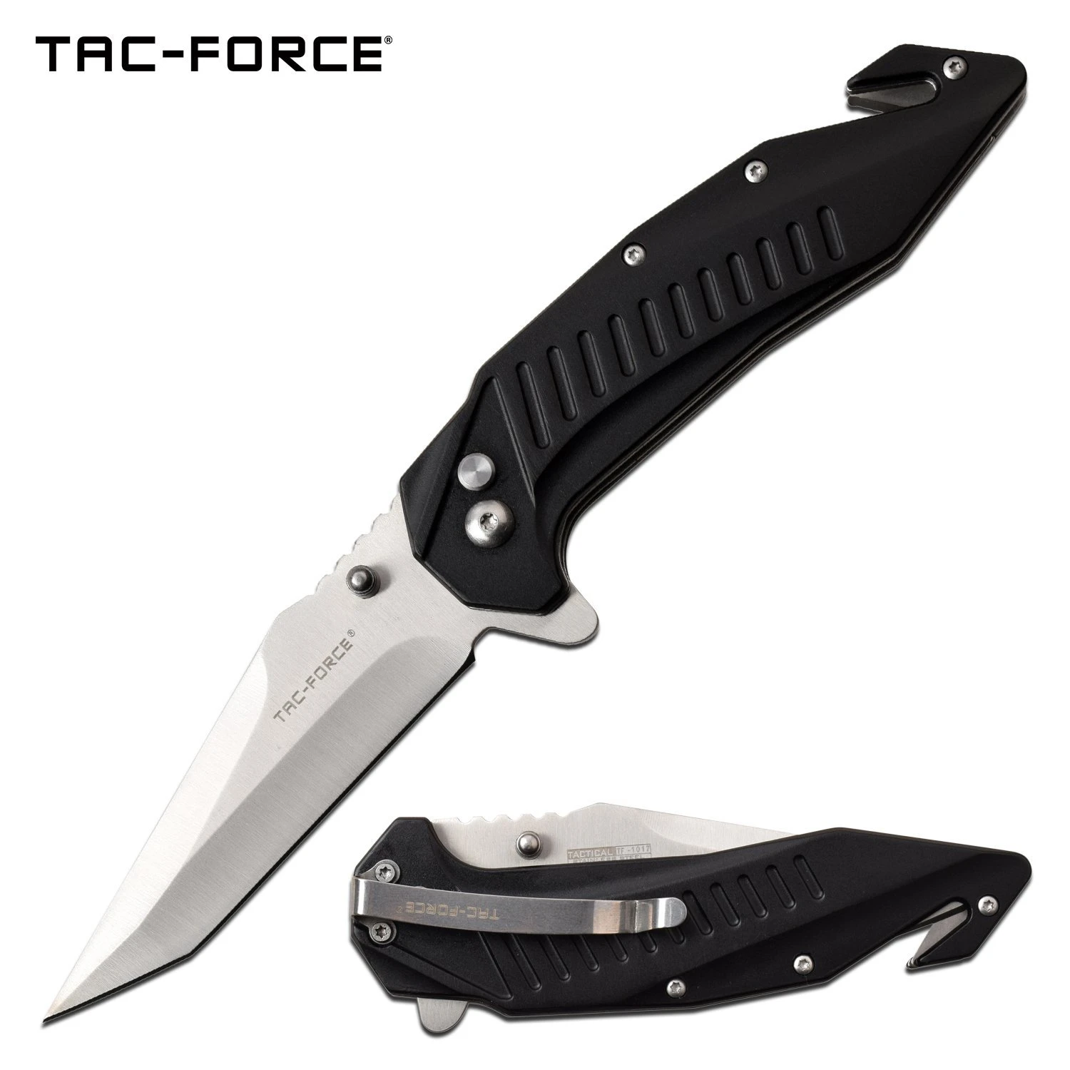 Tac Force Tactical Knife Tanto Blade Spring Assisted Knife Black 1 Tac Force Tactical Knife Tanto Blade Spring Assisted Knife Black