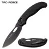 Tac Force 8.5 Inch Manual Folding Knife Black Handle Pocket Knife