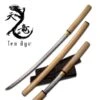 Ten Ryu Hand Sharpen Natural Wood Shiraysaya With Sword Bag