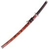 Bushido Samurai Katana - Burgundy