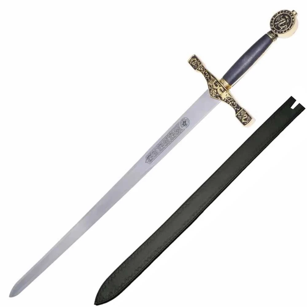 King Arthur’s Excalibur Sword Collectors Edition With Leather Sheath 1 King Arthur’s Excalibur Sword Collectors Edition With Leather Sheath